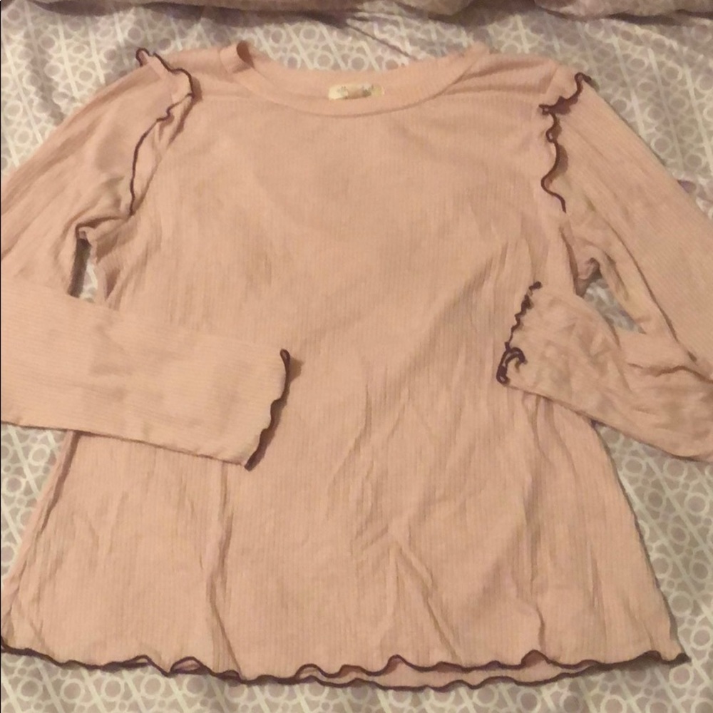 Cream Pink blouse